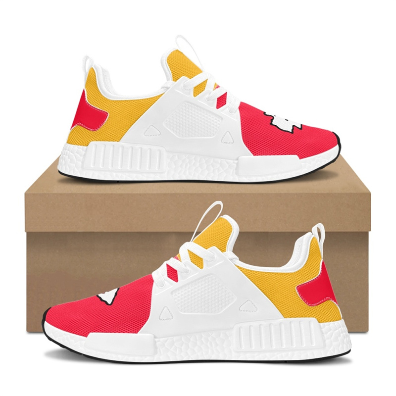 Men's Kansas City Chiefs Lightweight Athletic Sneakers/Shoes 001